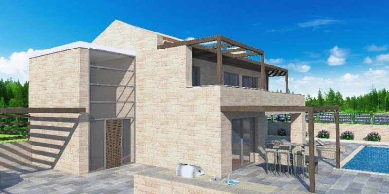 Agia Marina Neues 2-Villen-Projekt in Agia Marina Haus kaufen